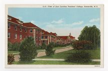 View of East Carolina Teachers College, Greenville, N.C.